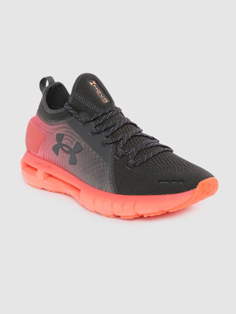 Buy UNDER ARMOUR Men Grey Coral Pink Woven Design HOVR Phantom SE Glow Running Shoes Sports Shoes for Unisex 10692774 Myntra