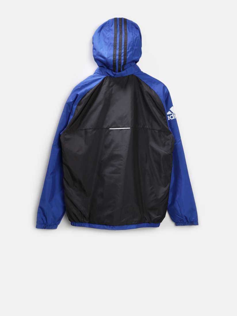 Buy ADIDAS Boys Black YB J FL LIN Jacket with Detachable Hood Jackets for Boys 1070168 Myntra