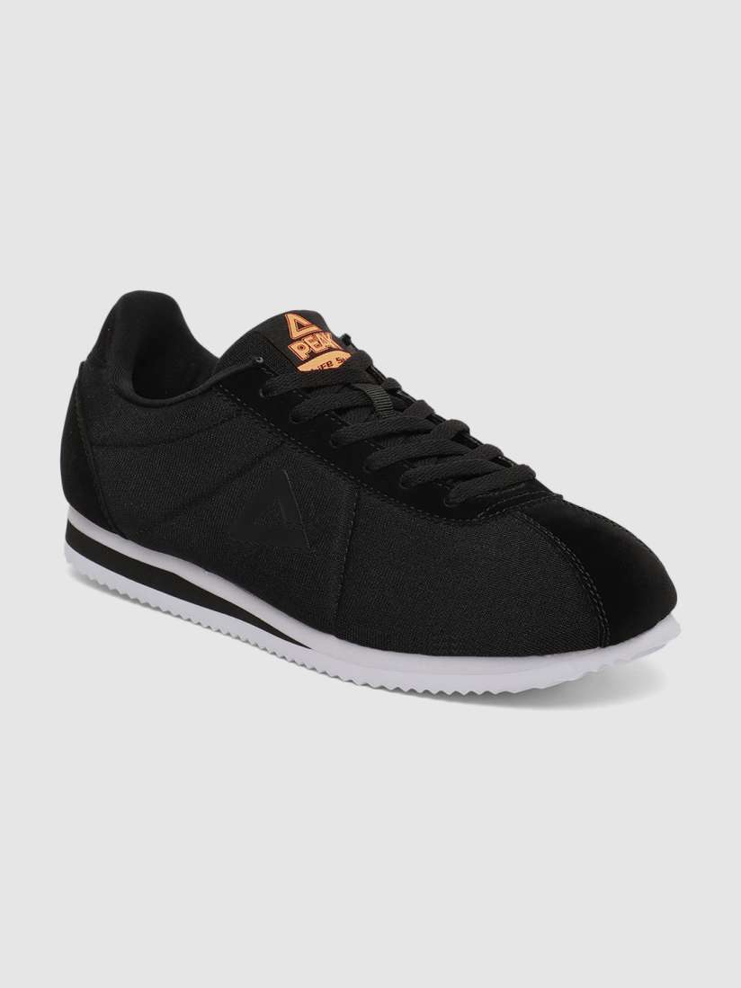 Myntra black shoes new arrivals