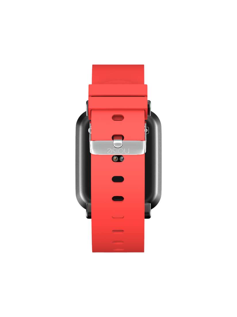 Noise unisex red smart watch 2025