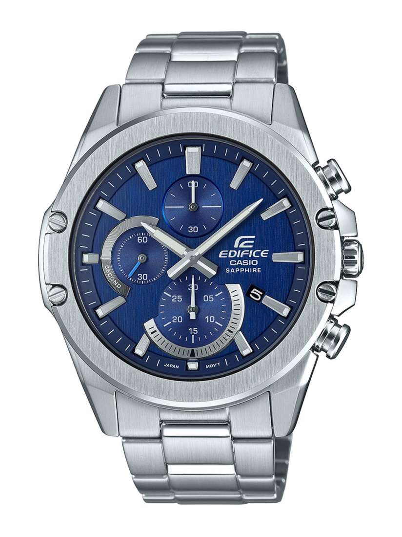 Edifice blue watch hot sale