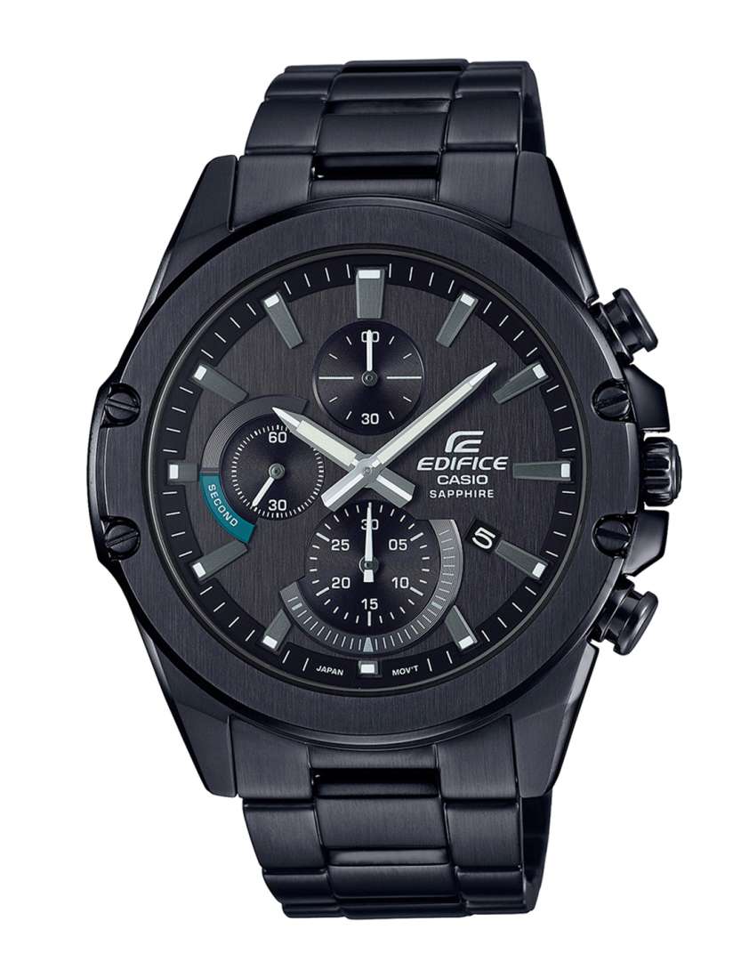 Buy CASIO Men EDifice EFR S567DC 1AVUDF Black Analog Dial Black Stainless Steel Band EX508 Watches for Men 10704130 Myntra