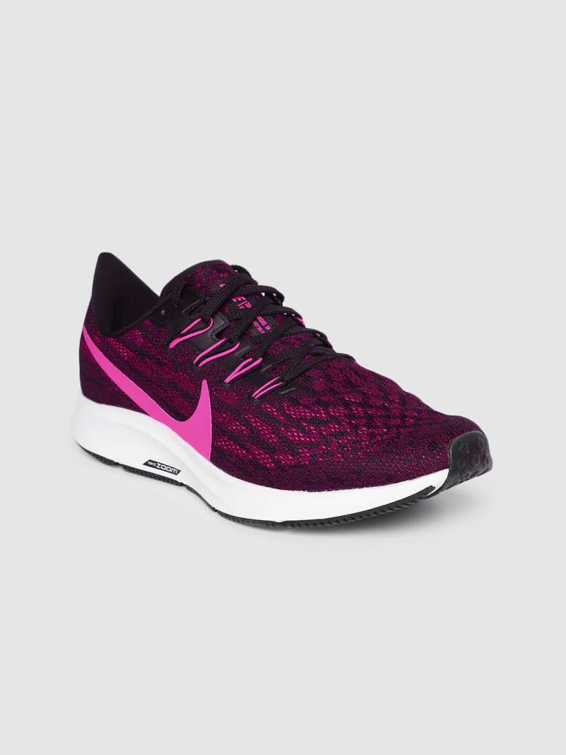 Buy Nike Women Black AIR ZOOM PEGASUS 36 Running Shoes Sports Shoes for Women 10714170 Myntra