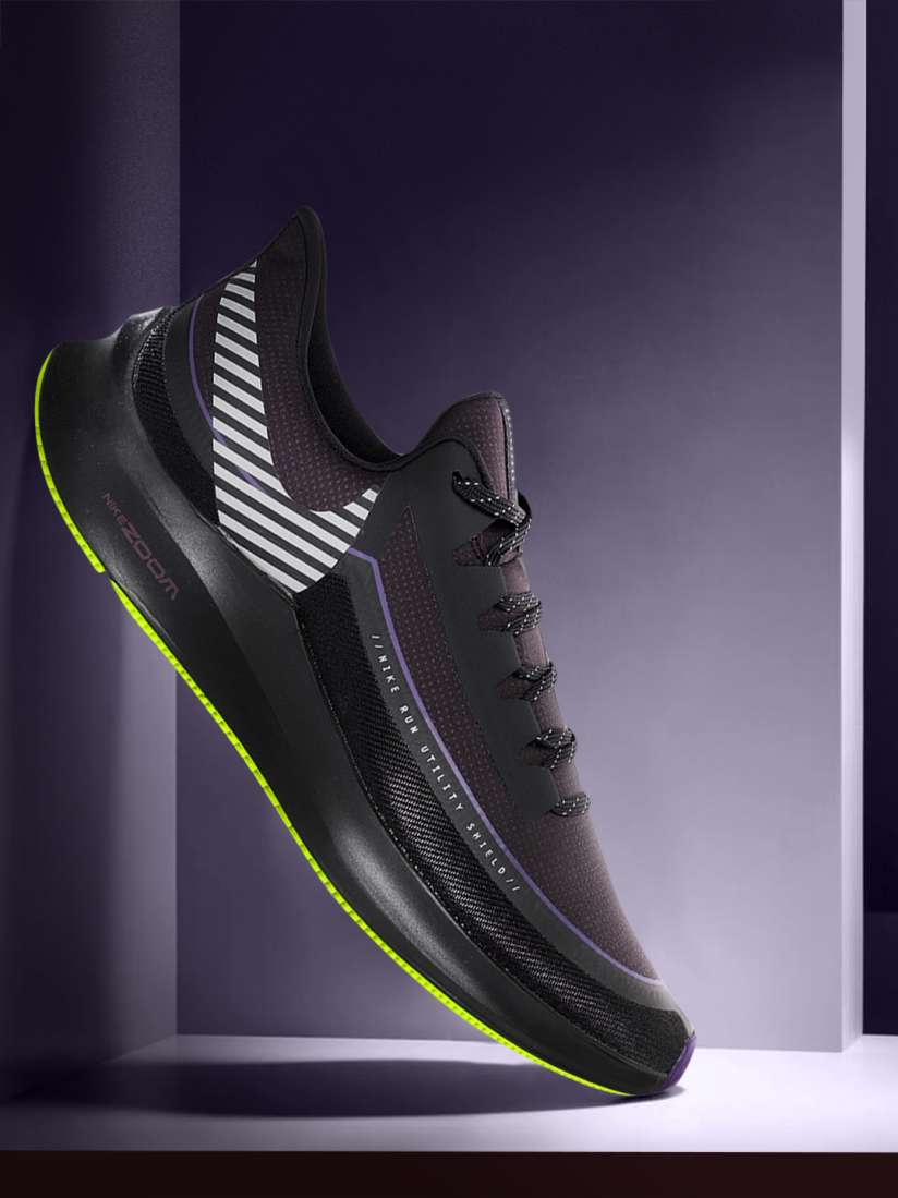 Buy Nike Men Black ZOOM WINFLO 6 SHIELD Running Shoes Sports Shoes for Men 10714252 Myntra