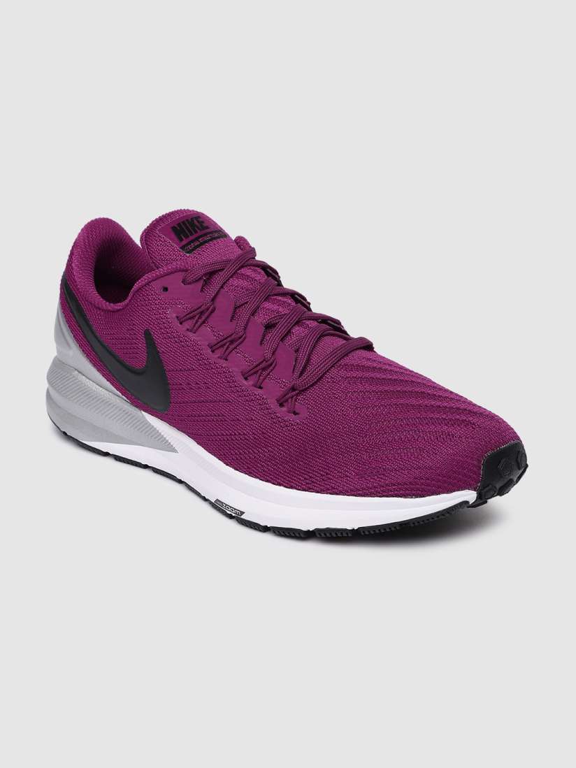 Buy Nike Women Purple AIR ZOOM STRUCTURE 22 Running Shoes Sports Shoes for Women 10714382 Myntra