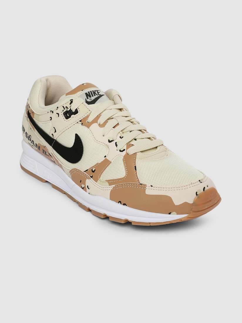 Buy Nike Men Cream Coloured and Brown AIR SPAN II PRM Sneakers Casual Shoes for Men 10714416 Myntra