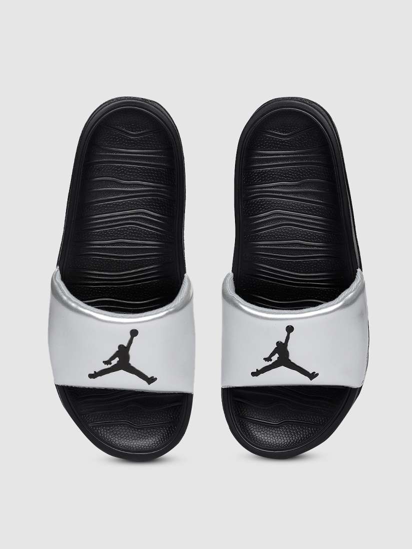 Buy Nike Men Silver Toned Solid Sliders Flip Flops for Men 10715856 Myntra