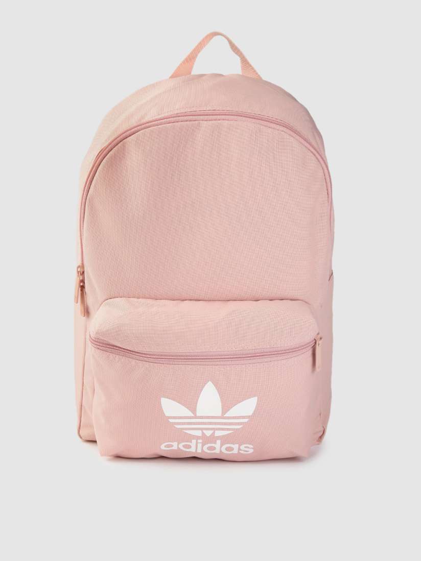 Buy ADIDAS Originals Unisex Pink Brand Logo Print Laptop Backpack Backpacks for Unisex 10716514 Myntra