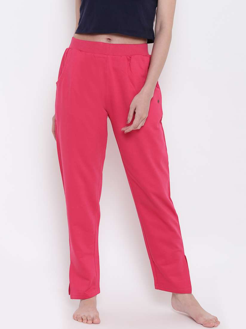 Buy Sweet Dreams Women Pink Solid Lounge Pants Lounge Pants for Women 10716978 Myntra