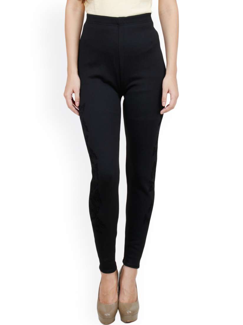 Printed jeggings myntra cheap