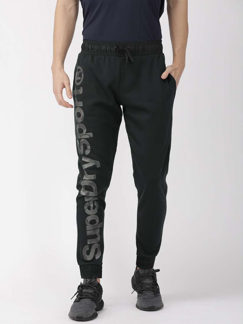 Buy Superdry Men Black Printed Combat Camo Joggers Track Pants for Men 10733300 Myntra