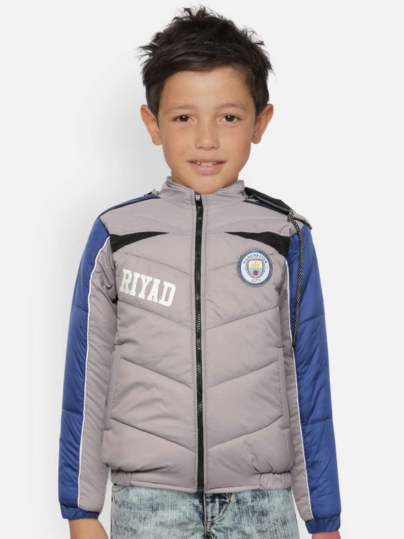 Boys grey bomber jacket 2025