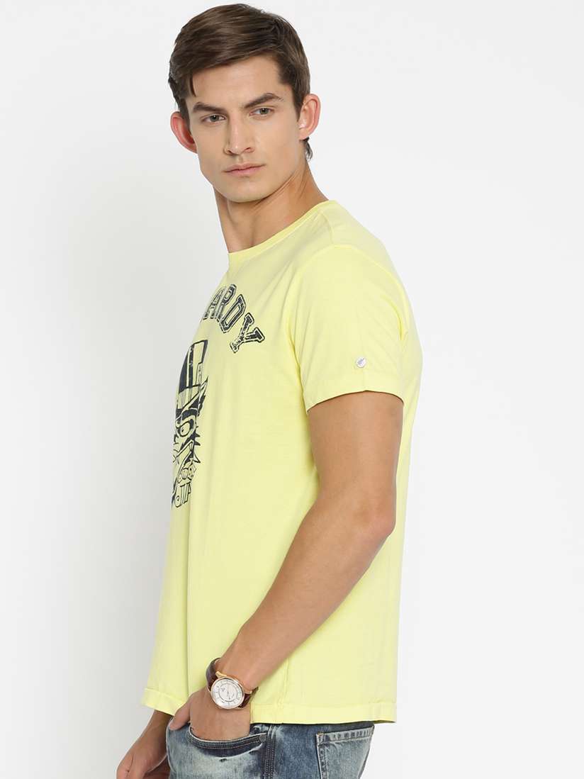 yellow ed hardy shirt