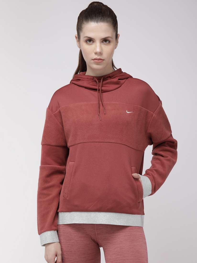 Nike coral sweatshirt best sale