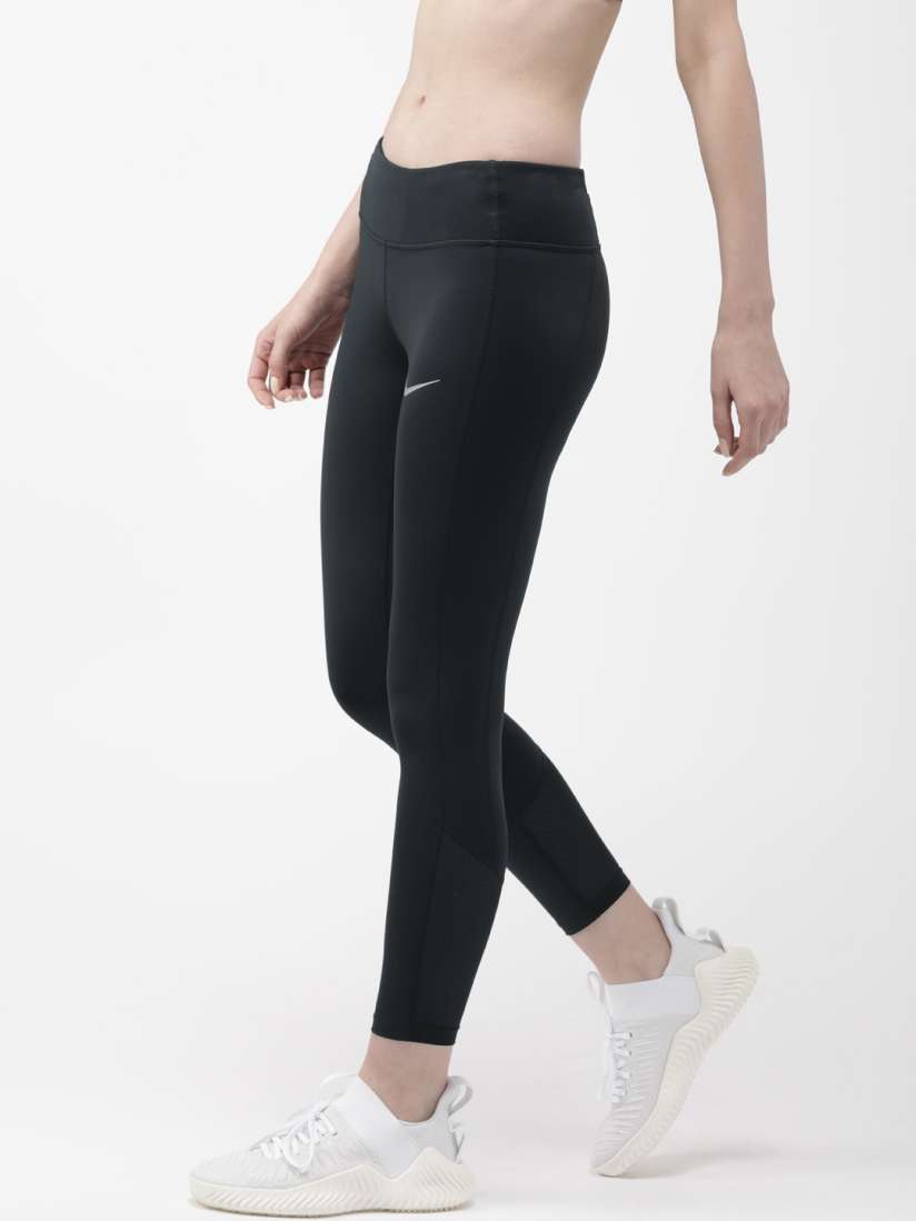 Buy Nike Women Black AS W NK RACER NFS Dri Fit Cropped Running Tights Tights for Women 10762824 Myntra