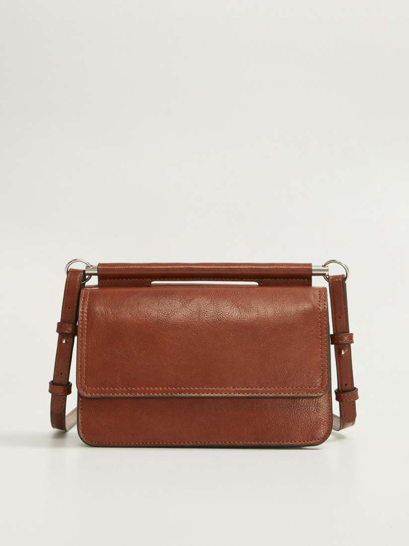 Mango solid sling bag clearance