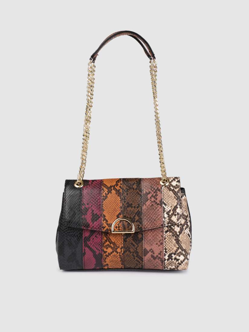 Accessorize snake print bag deals