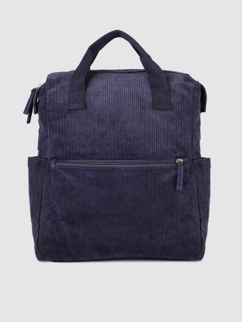 Buy Accessorize Women Navy Blue Solid Backpack Backpacks for Women 10777044 Myntra