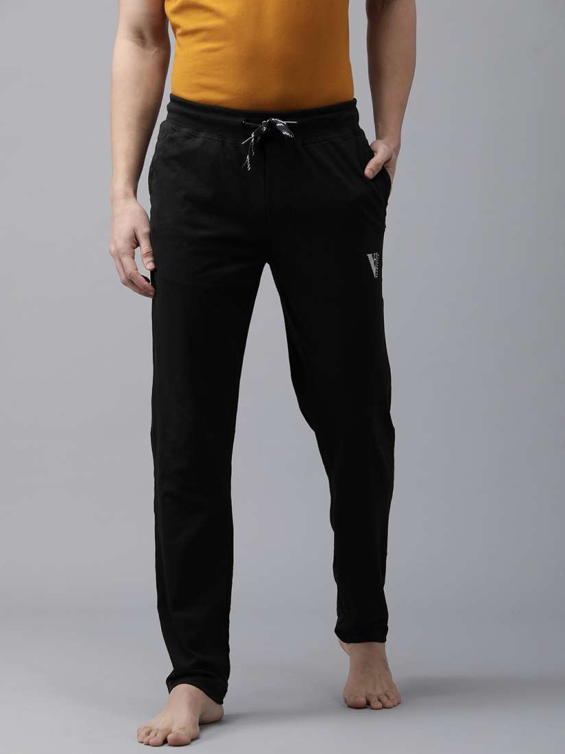 Buy Van Heusen Athleisure Men Smart Tech Easy Stain Release Pure Cotton Lounge Pants Lounge Pants for Men 10779966 Myntra