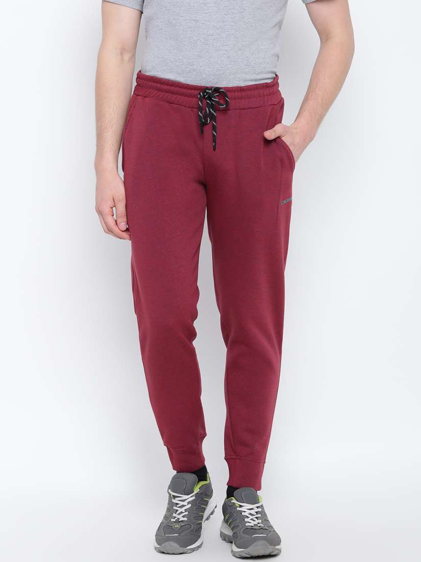 Buy Sweet Dreams Men Maroon Slim Fit Solid Joggers Track Pants for Men 10786550 Myntra