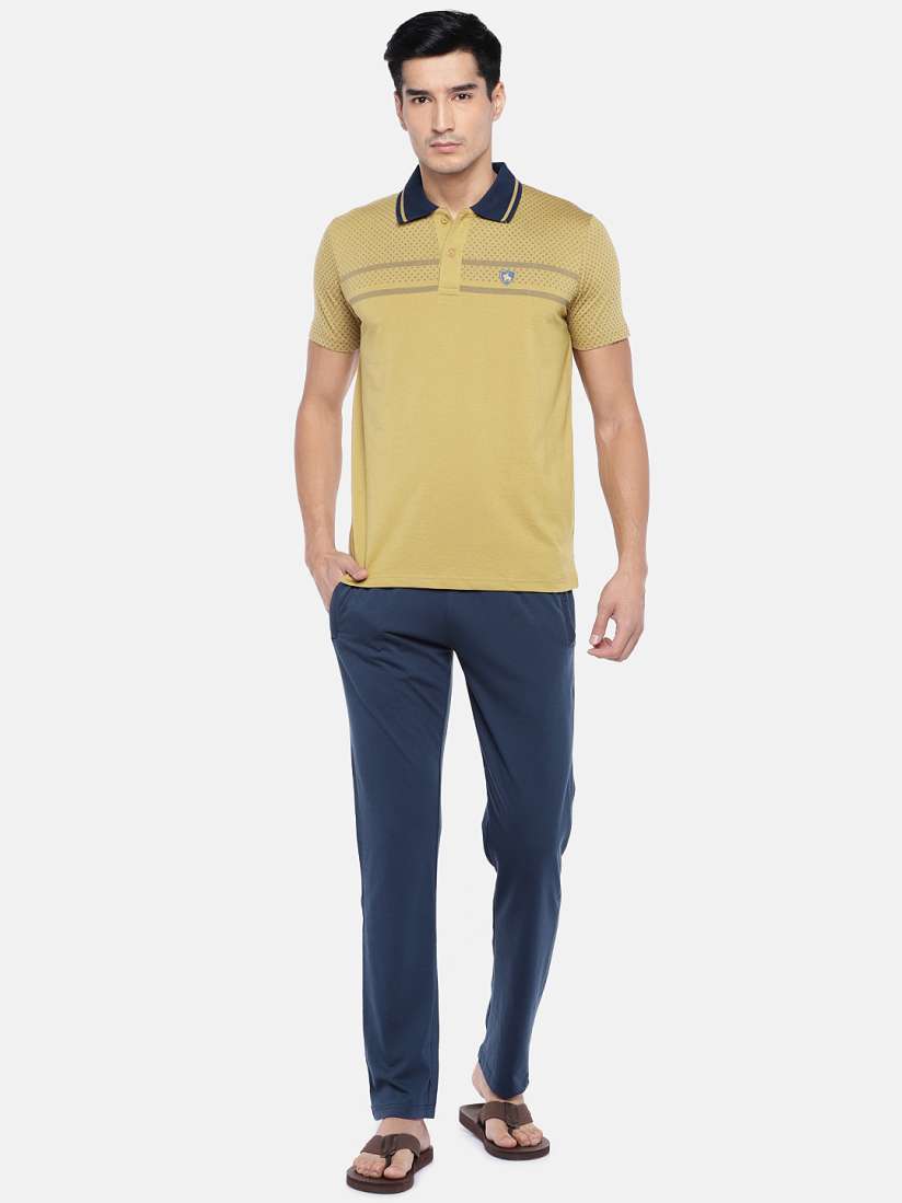 Buy Sweet Dreams Men Beige Blue Night Suit 1128G9 Night suits for Men 10786960 Myntra