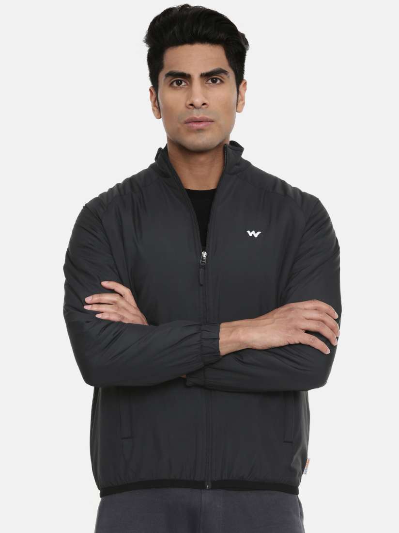 Buy Wildcraft Men Black Solid Padded Jacket Jackets for Men 10796110 Myntra