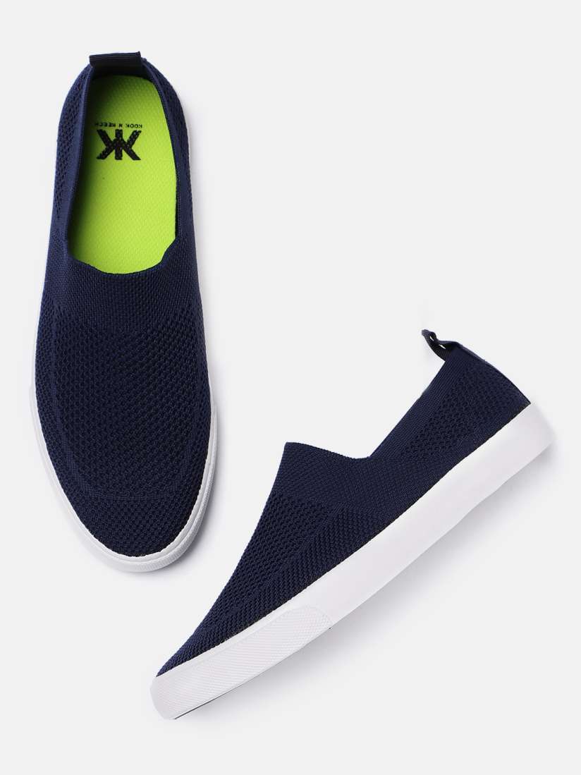 Kook n keech navy blue sneakers best sale