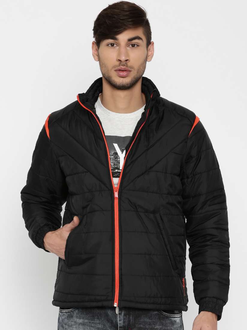 Buy Reebok Black Outdoor Quilted Jacket Jackets for Men 1081345 Myntra