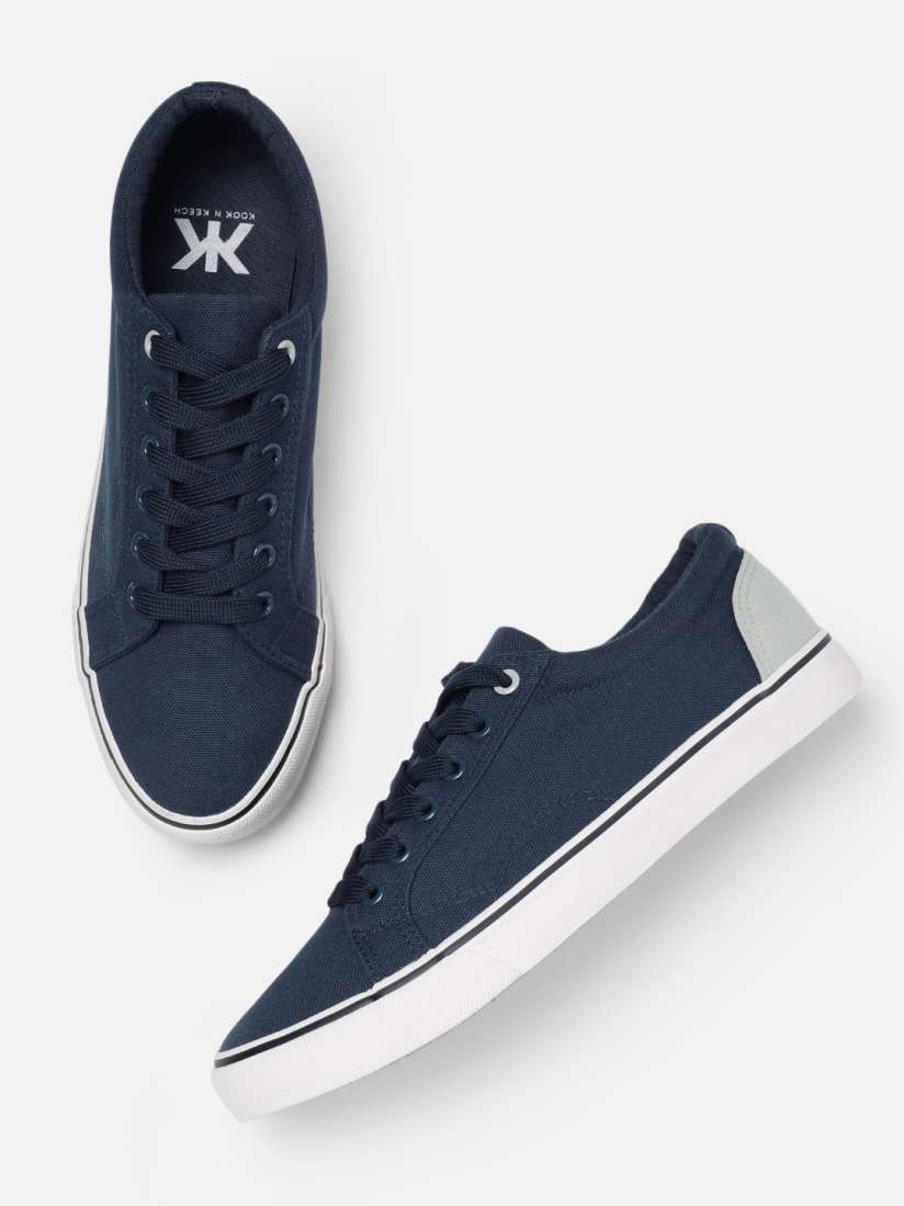 Kook n keech navy blue sneakers deals