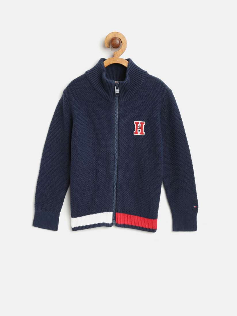 Tommy hilfiger navy cardigan outlet