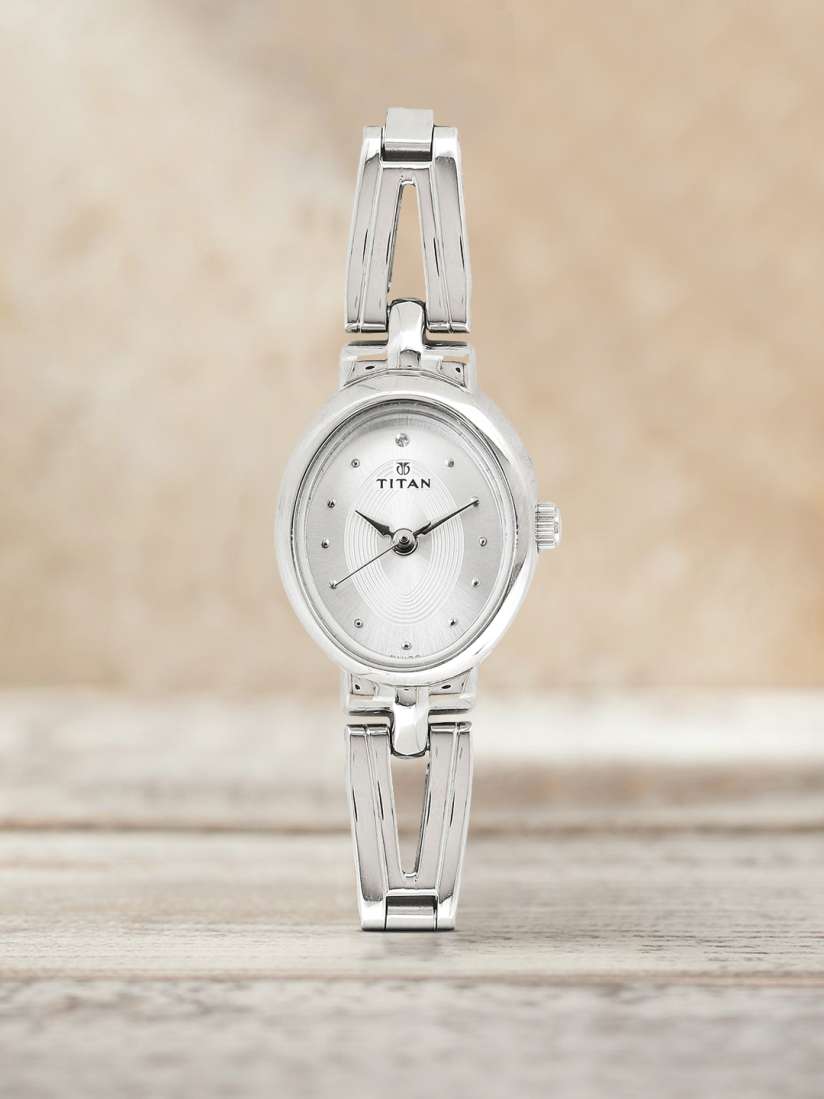 Buy Titan Women Silver Toned Analogue Watch 2594SM01 Watches for Women 10832038 Myntra