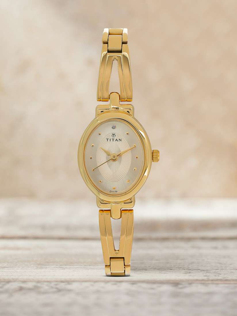Buy Titan Women Gold Toned Analogue Watch 2594YM01 Watches for Women 10832040 Myntra