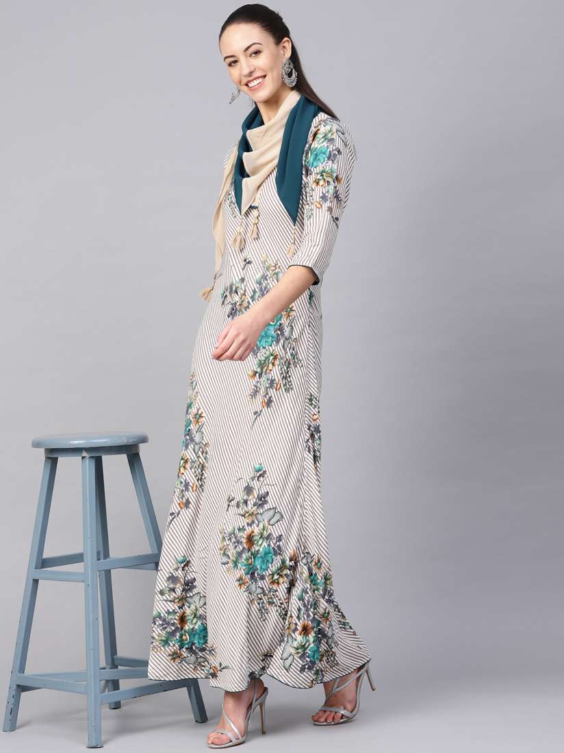 Shree maxi dress myntra top