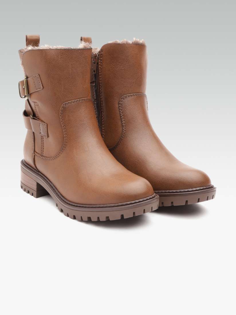Dorothy perkins tan boots sale