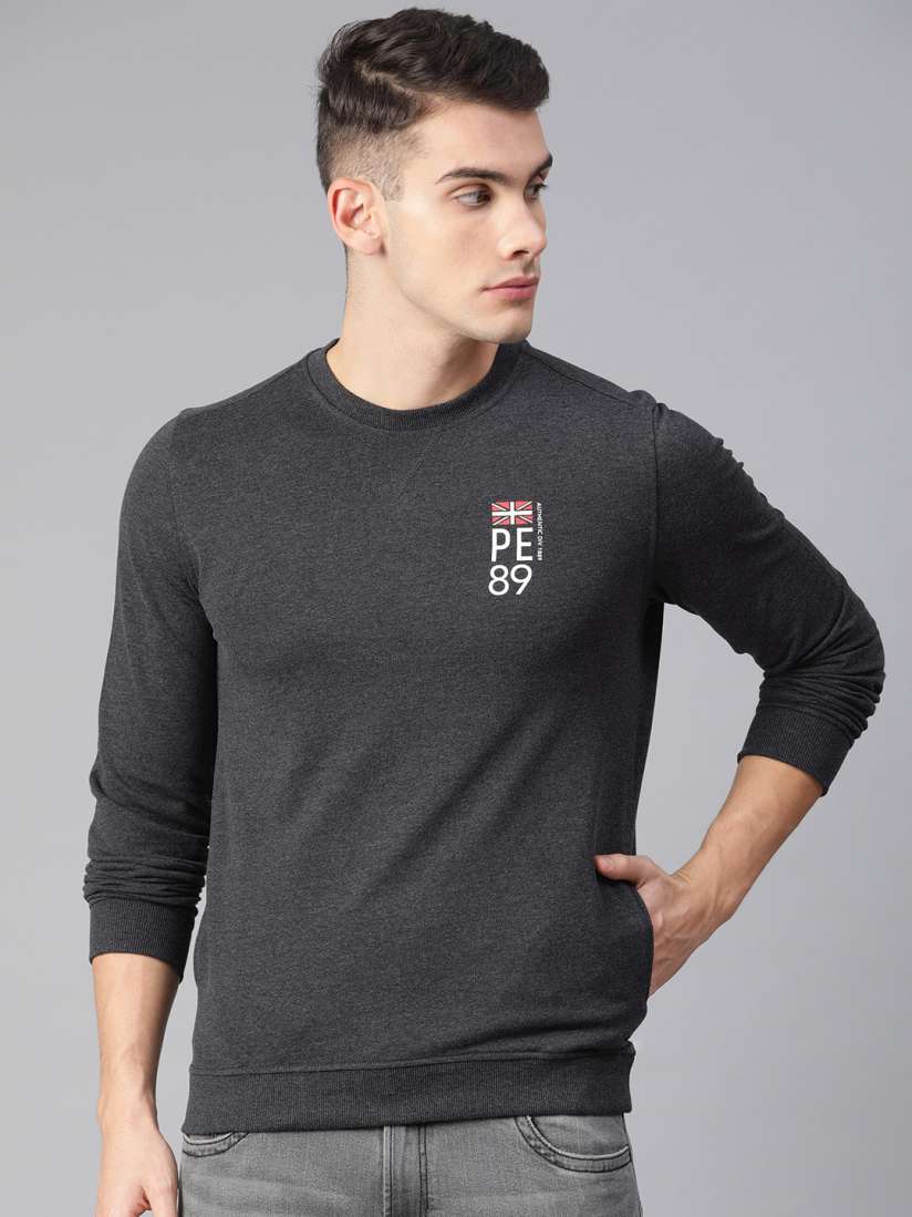 Peter england grey sweatshirt 2025