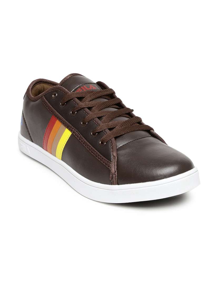 Fila shoes mens brown store