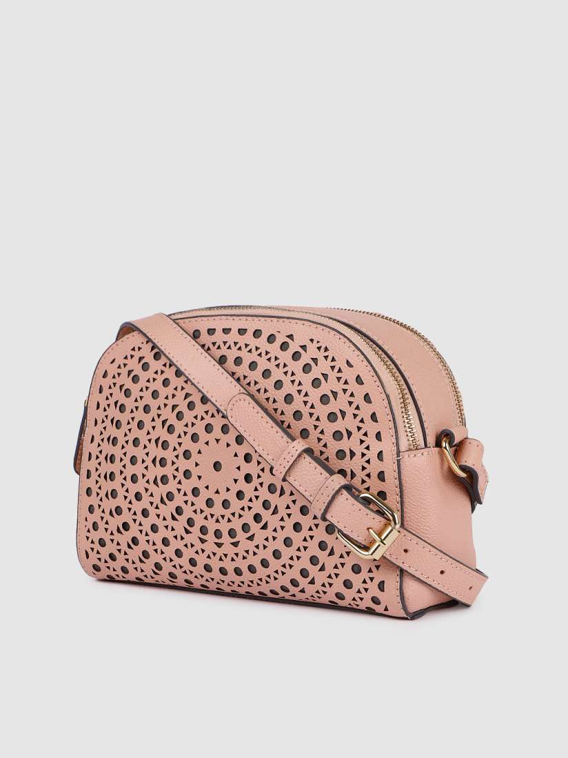 Buy Holii Women Pink Solid Leather Sling Bag Handbags for Women 10868054 Myntra