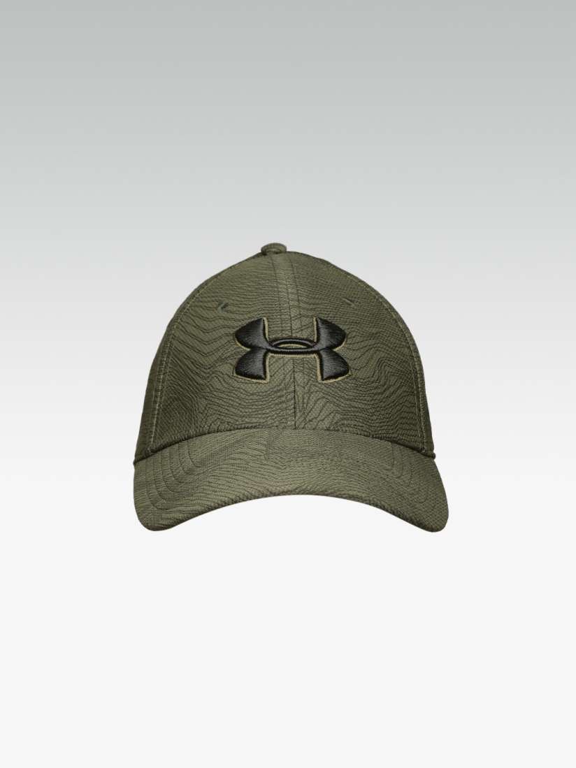 Buy UNDER ARMOUR Men Olive Green Printed Blitzing 3.0 Baseball Cap Caps for Men 10869288 Myntra