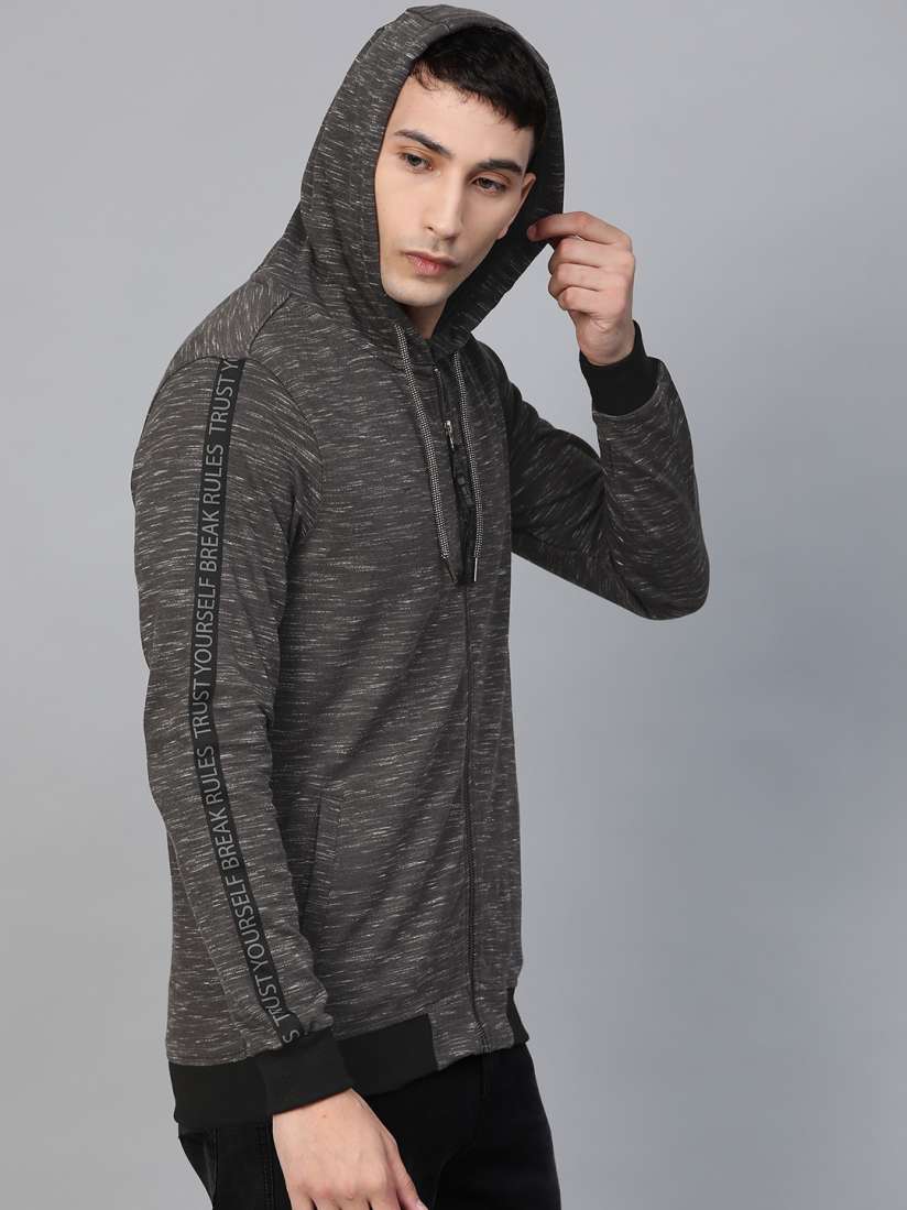 Spykar sweatshirt with zipper cheap