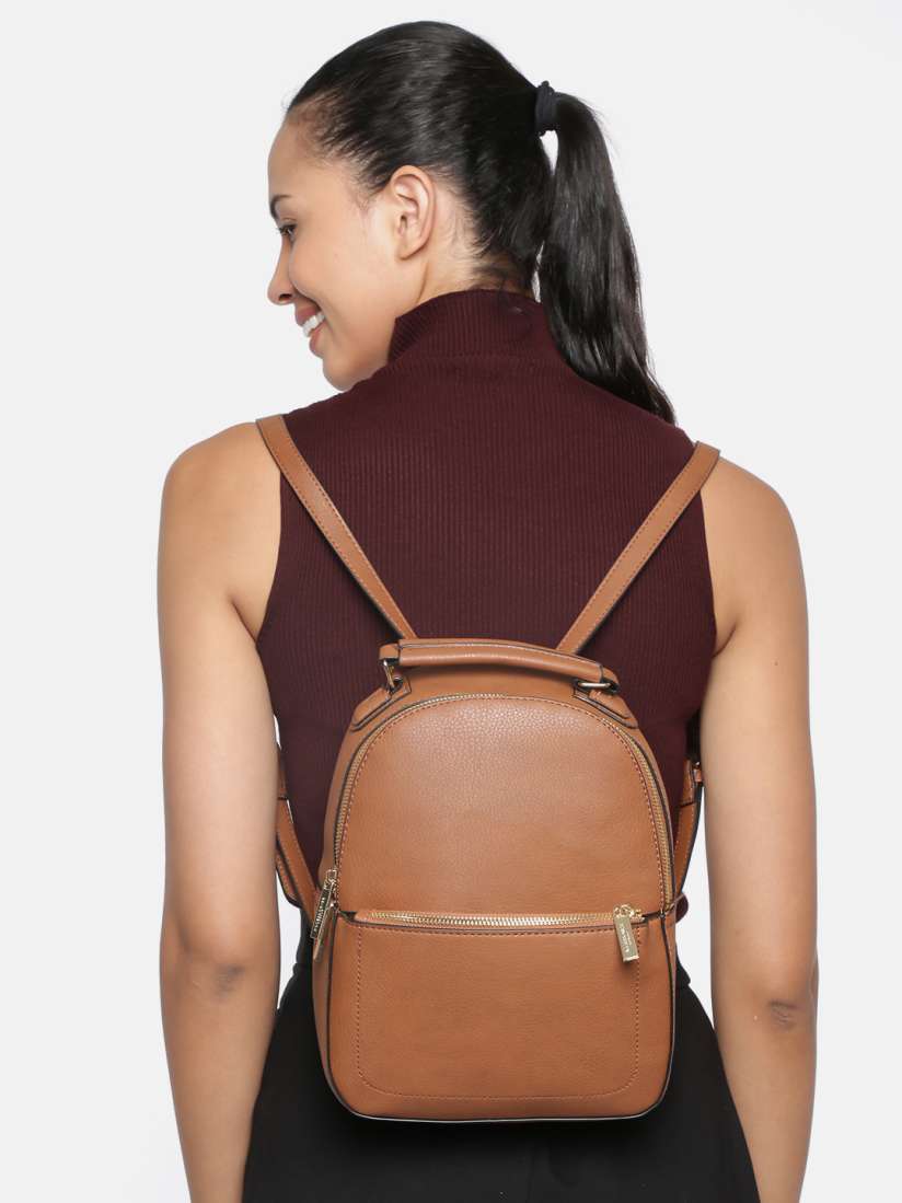 Accessorize tan backpack store