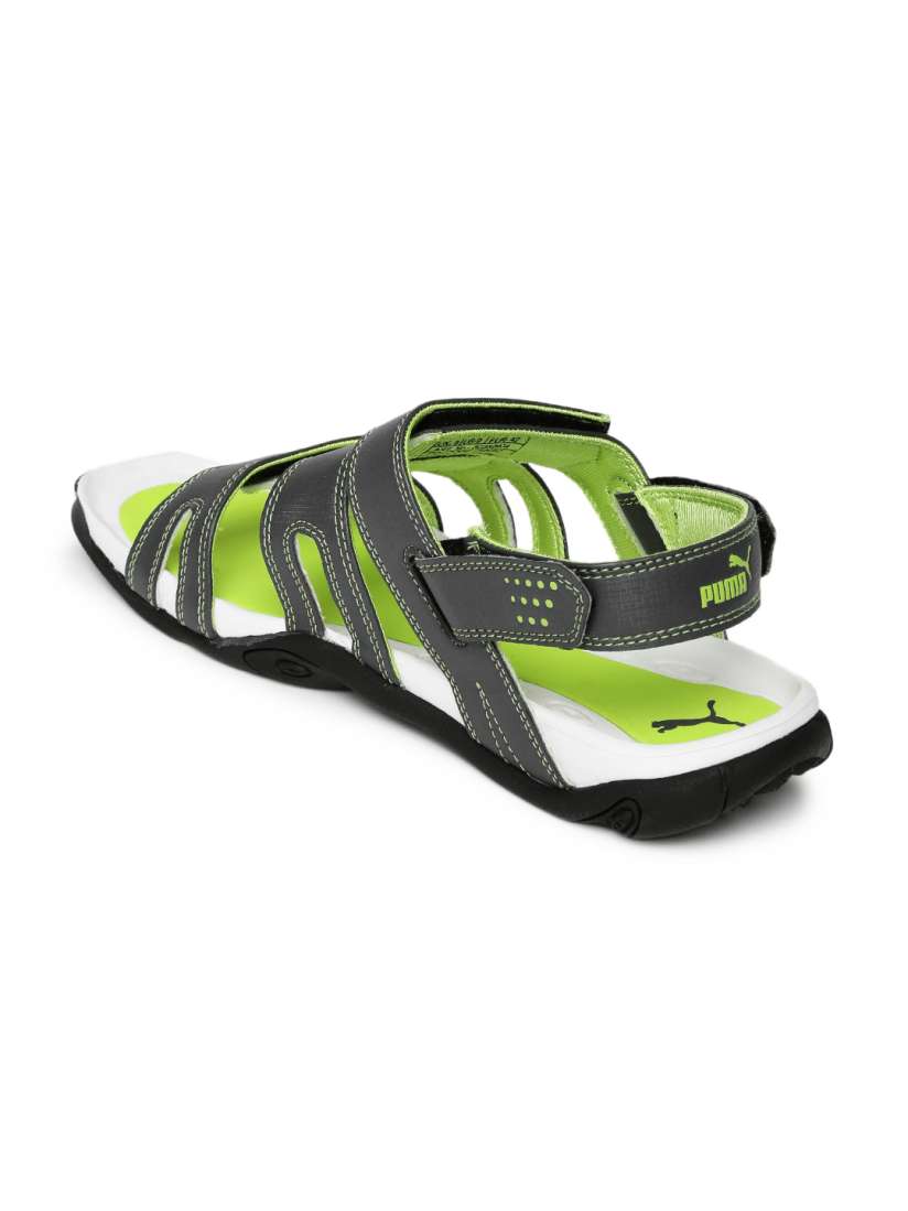 Buy PUMA Men Charcoal Grey Aripon 3 DP Sports Sandals Sandals for Men 1089355 Myntra