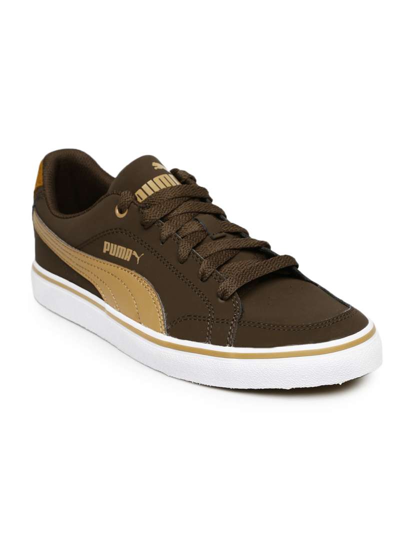 Puma brown shoes mens clearance