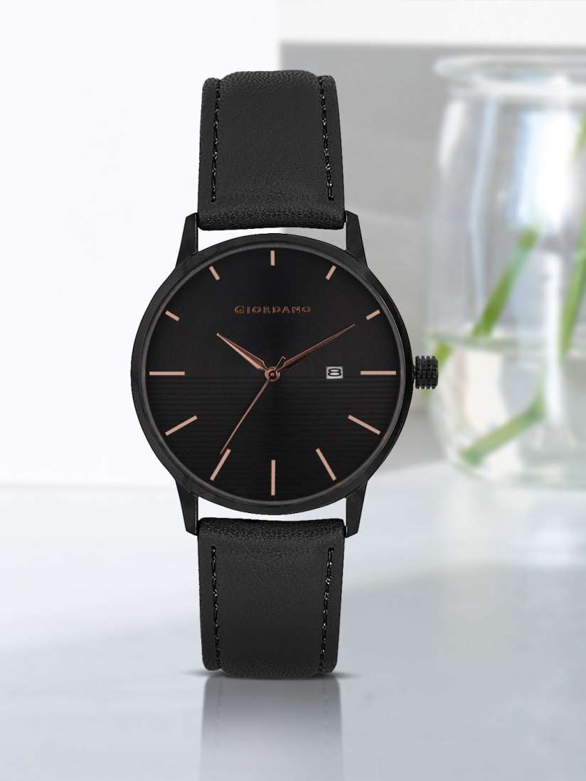 Giordano black watches on sale