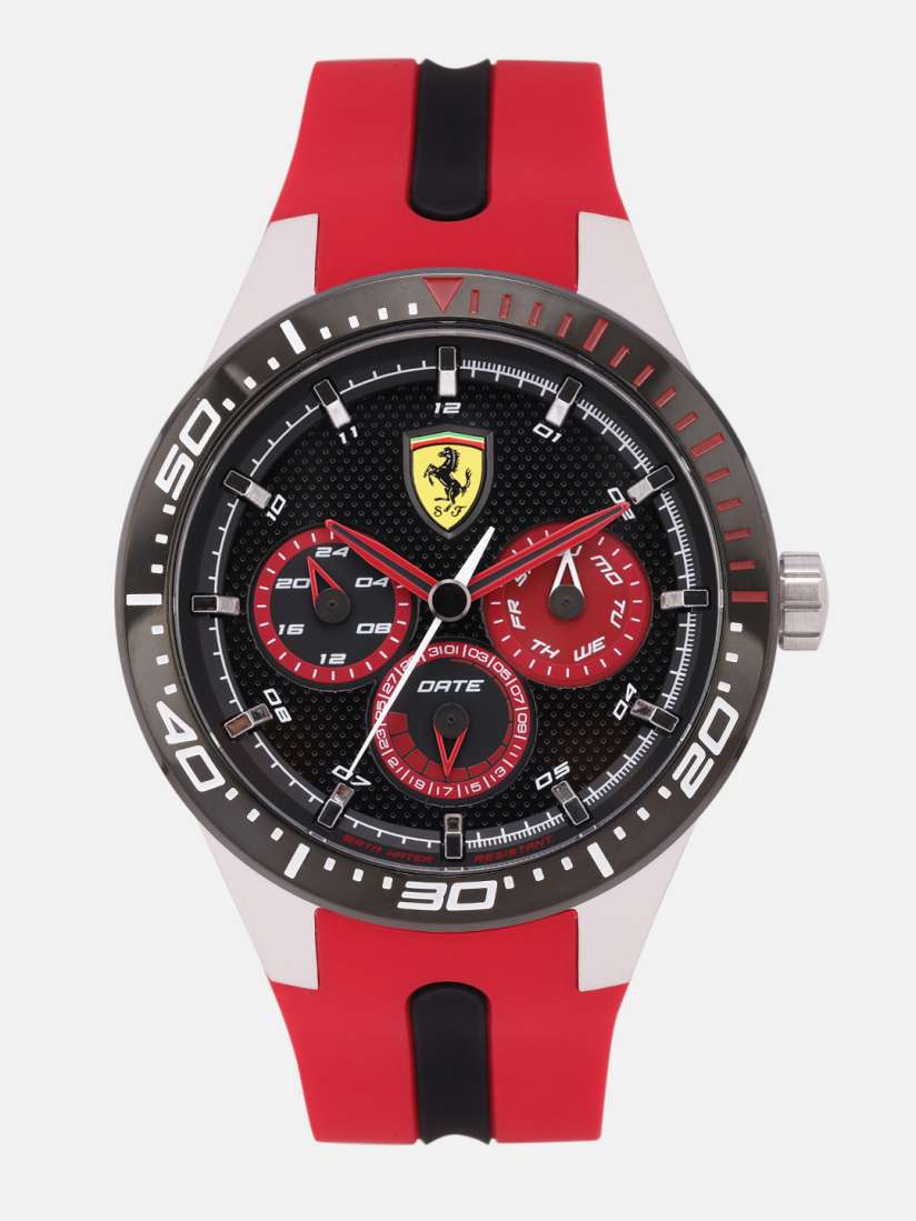 Buy SCUDERIA FERRARI Men Black Analogue Watch 830586 Watches for Men 10932724 Myntra