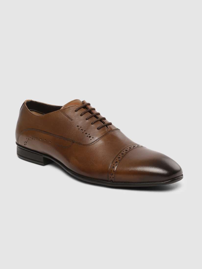 Buy Tresmode Men Tan Brown Formal Oxfords Formal Shoes for Men 10939900 Myntra