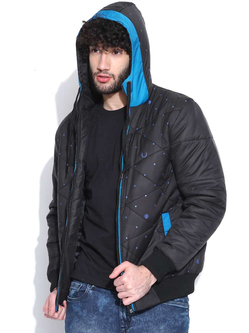 Black jacket myntra store