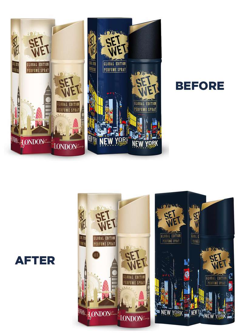 Bali Bliss Set Wet No Gas Deo Set Wet Las Vegas Perfume Set Wet