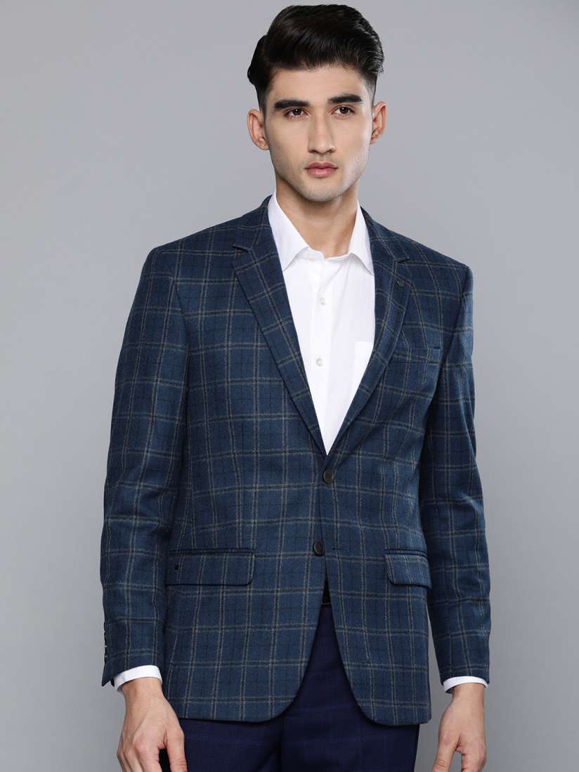 Louis philippe tweed blazer clearance