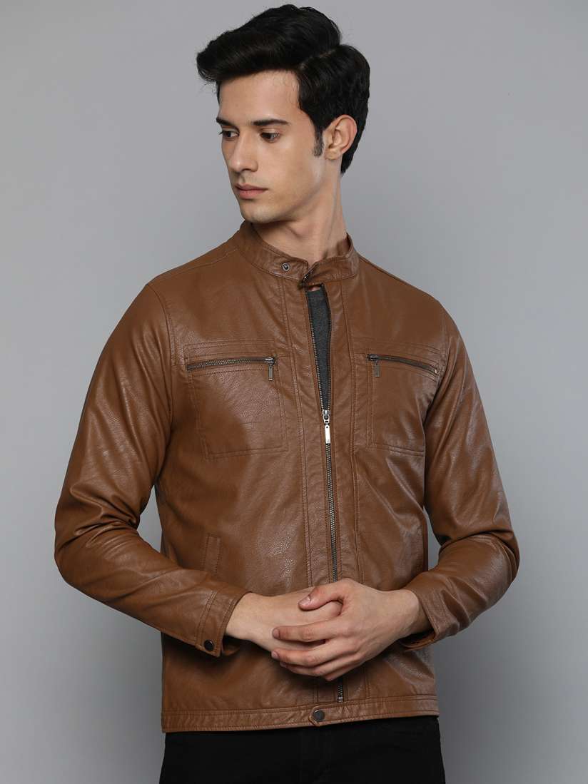 Louis philippe leather jacket store
