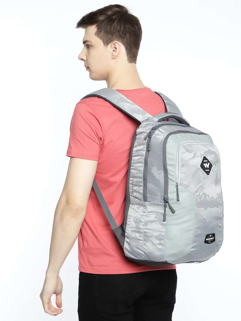 Buy Wildcraft Unisex Grey Solid Dapper 2.0 Backpack Backpacks for Unisex 10953266 Myntra